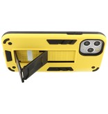 Stand Hardcase Backcover für iPhone 11 Pro Max Gelb