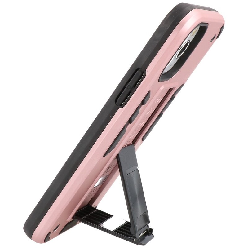 Bagcover til stativ Hardcase til iPhone 11 Pro Max Pink