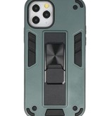 Stand Hardcase Backcover für iPhone 11 Pro Max Dunkelgrün