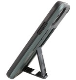 Stand Hardcase Backcover für iPhone 11 Pro Max Dunkelgrün