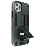 Stand Hardcase Backcover für iPhone 11 Pro Max Dunkelgrün