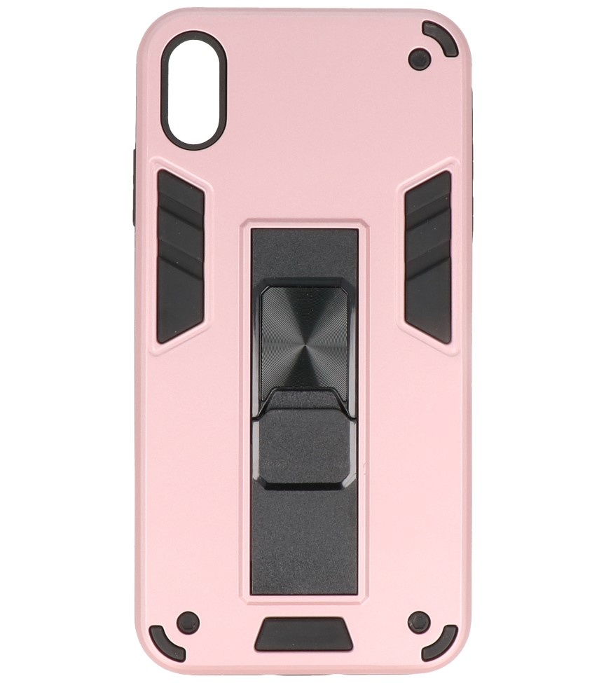 Stand Hardcase Backcover für iPhone X / Xs Pink