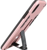 Carcasa trasera rígida Stand para iPhone X / Xs Rosa