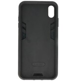 Coque arrière rigide pour iPhone Xs Max Noir