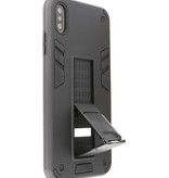 Stand Hardcase Backcover for iPhone Xs Max Black