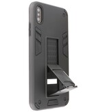 Stand Hardcase Backcover for iPhone Xs Max Black