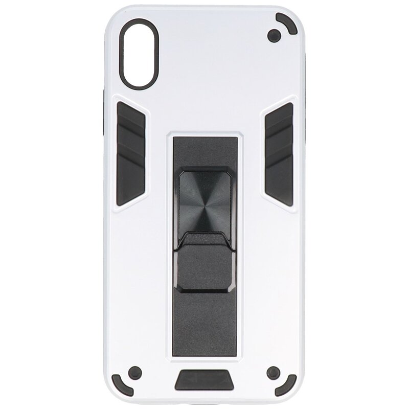 Cover posteriore rigida per iPhone Xs Max Silver