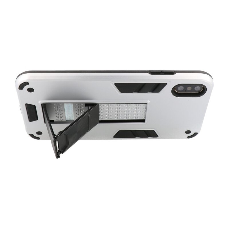 Cover posteriore rigida per iPhone Xs Max Silver