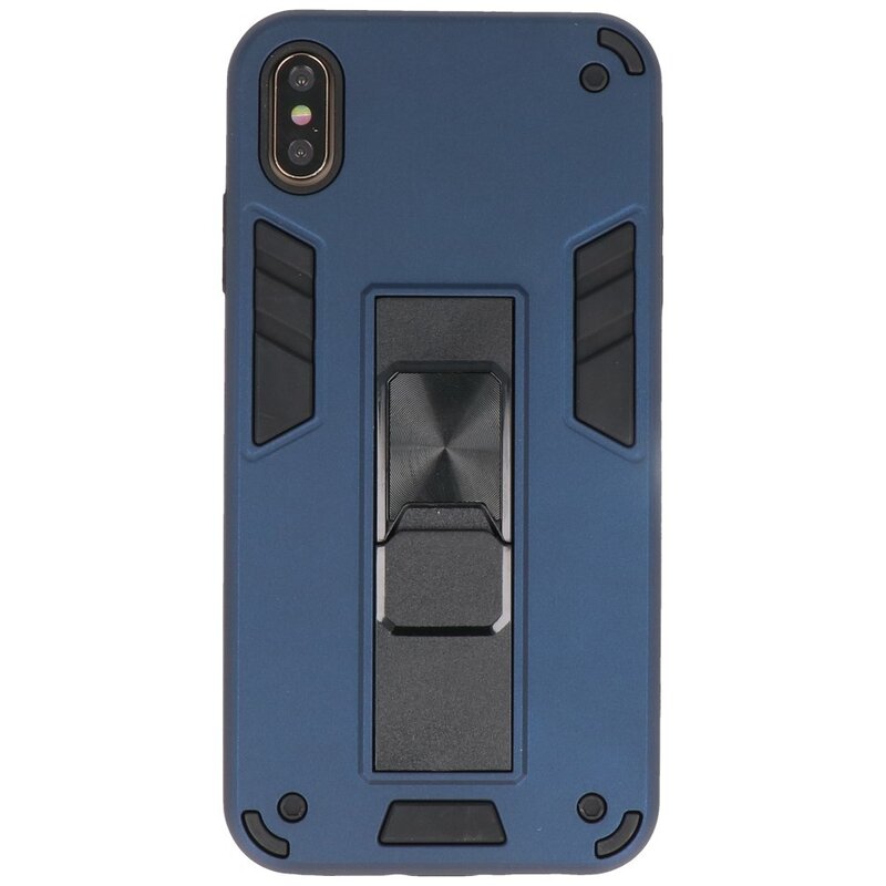 Cover posteriore rigida per iPhone Xs Max Navy