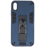 Cover posteriore rigida per iPhone Xs Max Navy