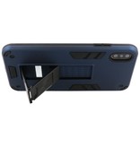 Stand Hardcase Backcover for iPhone Xs Max Navy