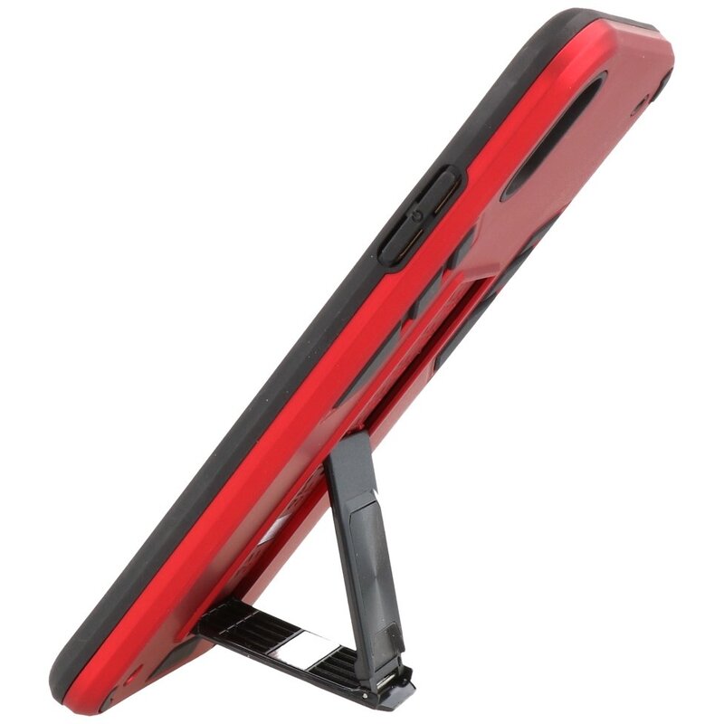 Stand Hardcase Backcover for iPhone Xs Max Red