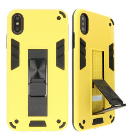 Cover posteriore rigida per iPhone Xs Max Yellow