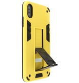 Stand Hardcase Backcover für iPhone Xs Max Yellow