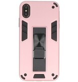 Stand Hardcase Backcover for iPhone Xs Max Pink