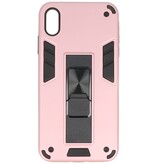 Stand Hardcase Backcover für iPhone Xs Max Pink