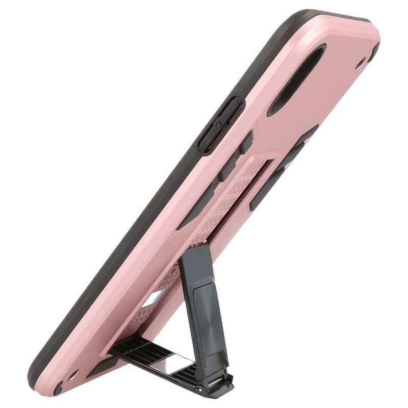 Bagcover til stativ Hardcase til iPhone Xs Max Pink