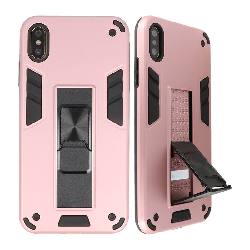 Stand Hardcase Backcover for iPhone Xs Max Pink