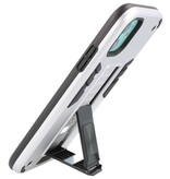 Stand Hardcase Backcover für iPhone 11 Silber