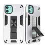 Stand Hardcase Backcover für iPhone 11 Silber