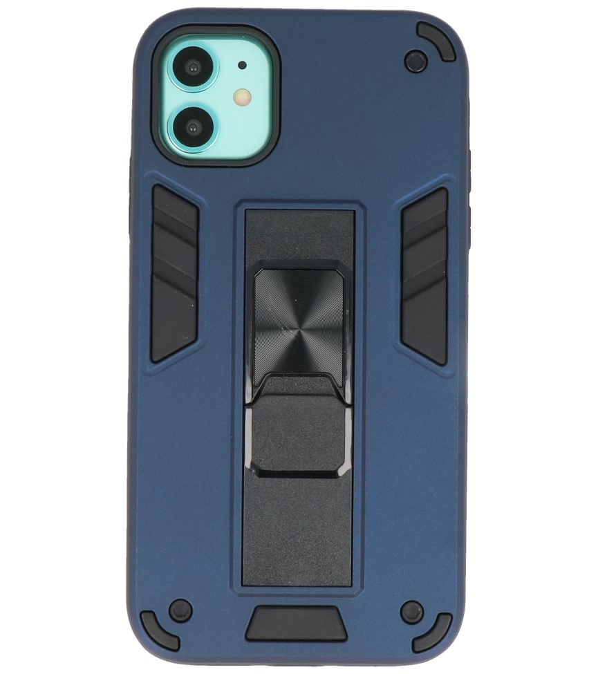 Stand Hardcase Backcover für iPhone 11 Navy