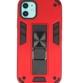 Stand Hardcase Backcover voor iPhone 11 Rood