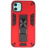 Stand Hardcase Backcover für iPhone 11 Rot