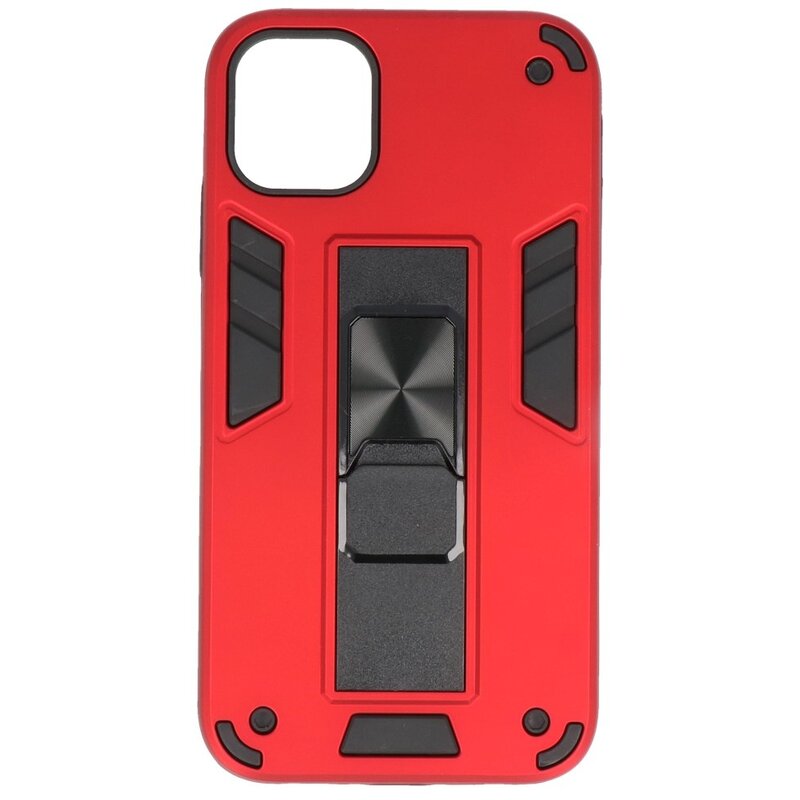 Stand Hardcase Backcover für iPhone 11 Rot