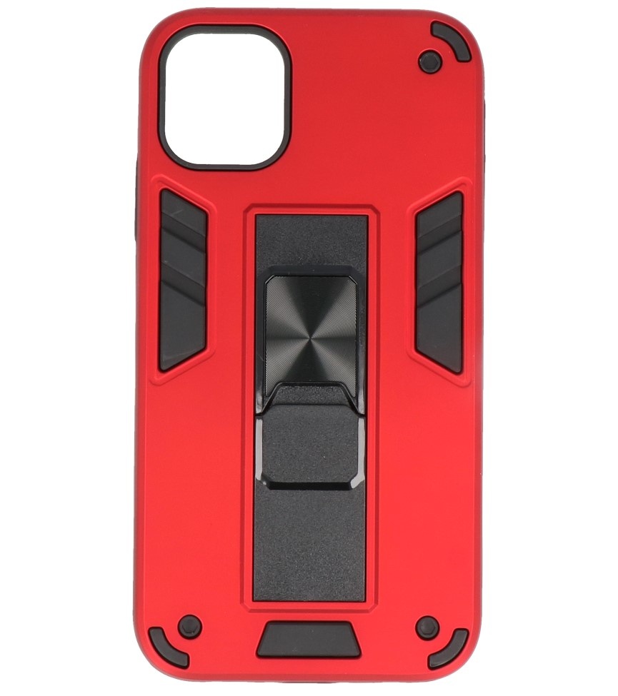 Stand Hardcase Backcover für iPhone 11 Rot