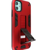 Stand Hardcase Backcover für iPhone 11 Rot