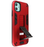 Bagcover til stativ Hardcase til iPhone 11 Rød