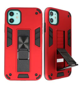 Stand Hardcase Backcover für iPhone 11 Rot