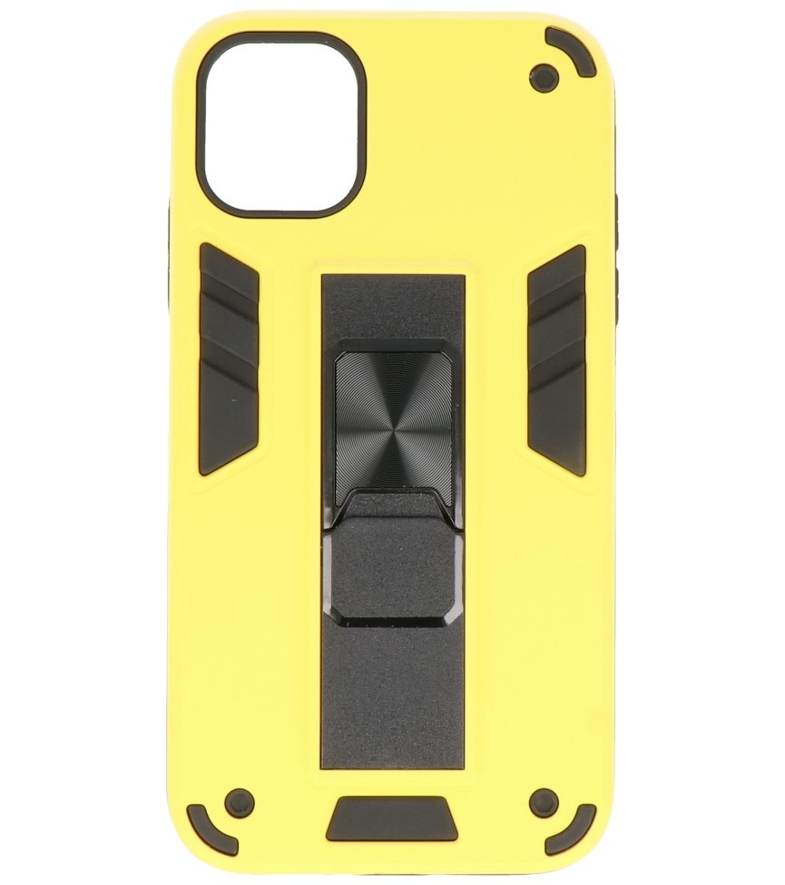 Stand Hardcase Backcover pour iPhone 11 Jaune
