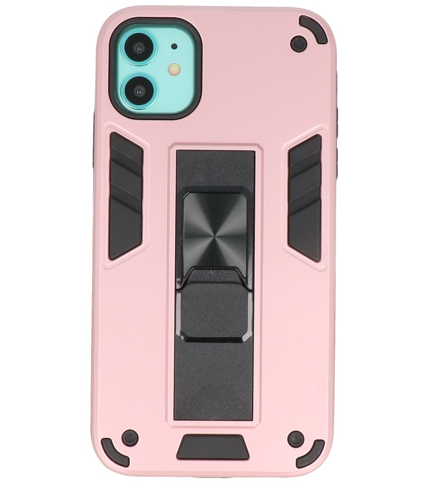 Stand Hardcase Backcover voor iPhone 11 Roze