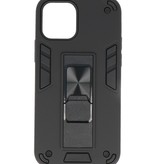 Stand Hardcase Backcover for iPhone 12 Mini Black