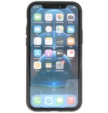 Stand Hardcase Backcover für iPhone 12 Mini Silver