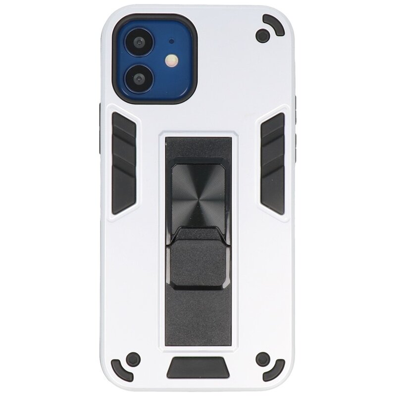 Coque arrière rigide pour iPhone 12 Mini Argent