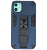 Stand Hardcase Backcover voor iPhone 12 Mini Navy