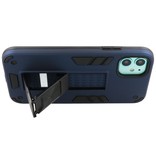 Stand Hardcase Backcover for iPhone 12 Mini Navy
