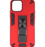 Stand Hardcase Backcover voor iPhone 12 Mini Rood