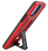 Stand Hardcase Backcover for iPhone 12 Mini Red