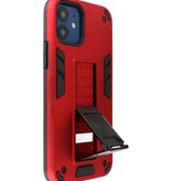 Stand Hardcase Backcover für iPhone 12 Mini Red