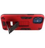 Stand Hardcase Backcover für iPhone 12 Mini Red