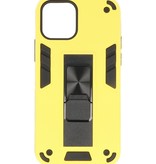 Stand Hardcase Backcover für iPhone 12 Mini Yellow