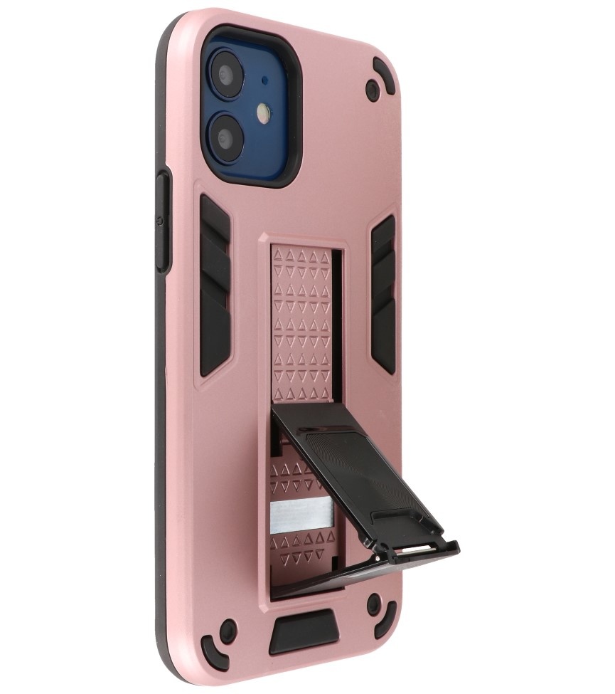 Stand Hardcase Backcover for iPhone 12 Mini Pink