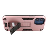 Bagcover til stativ Hardcase til iPhone 12 Mini Pink