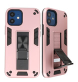 Stand Hardcase Backcover für iPhone 12 Mini Pink