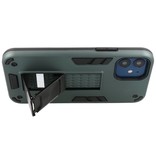 Stand Hardcase Backcover for iPhone 12 Mini Dark Green