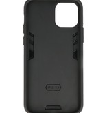 Stand Hardcase Backcover voor iPhone 12 - 12 Pro Zilver