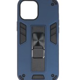 Stand Hardcase Backcover voor iPhone 12 - 12 Pro Navy